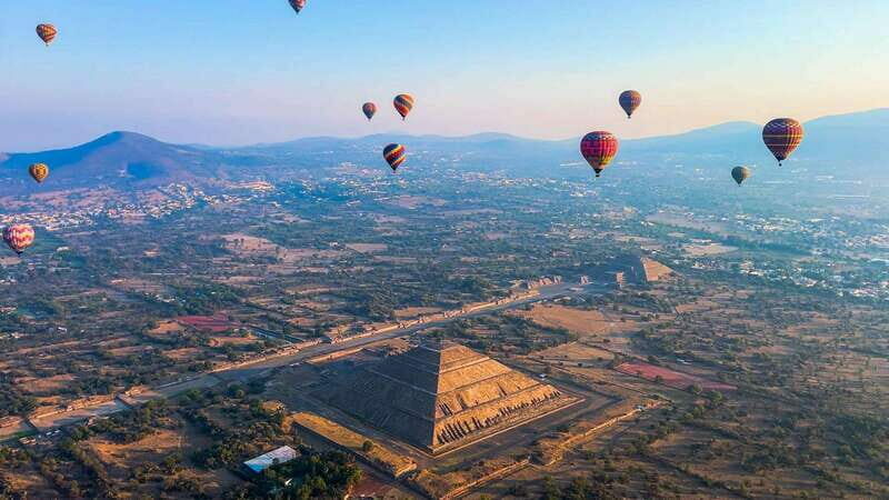 Teotihuacan: Hot Air Balloon Ride with Breakfast & Transport - The Sum Up