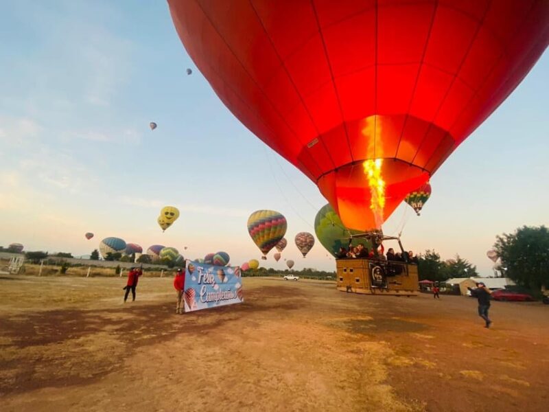 TEOTIHUCAN: BALLOON FLIGHT AND ATV TOUR THROUGH PYRAMIDS - Itinerary Details