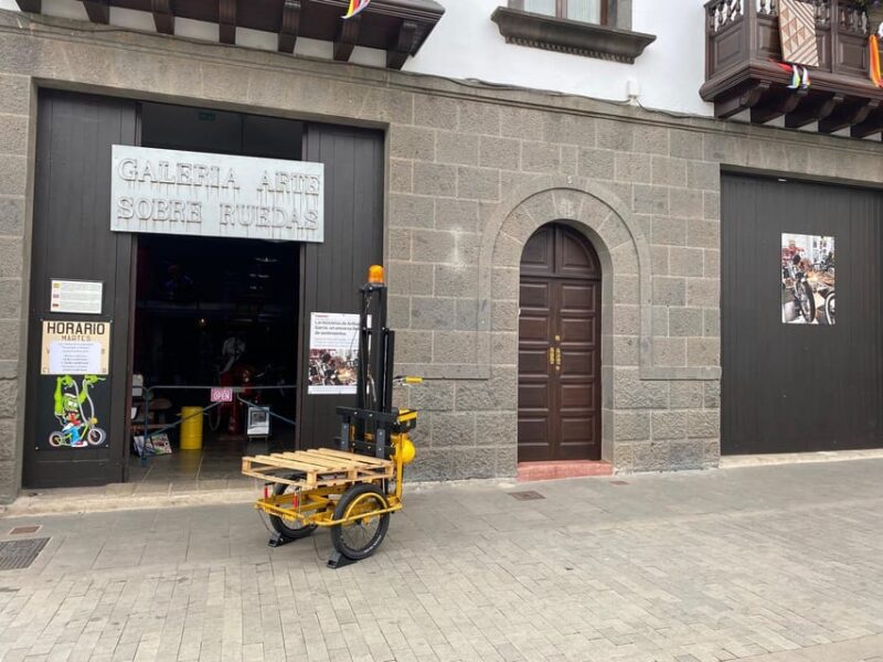 Teror: Visit to Art on Wheels Gallery - Sustainable Art Exhibits
