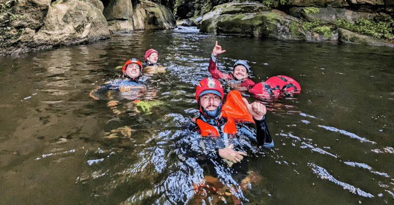 Terrific CANYONING (Rappels - Pools - Slides) From Guatape - Included in the Experience