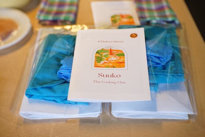 Thai Cooking Class 2 Hrs ( 4 Dishes Menu) - Pricing and Booking