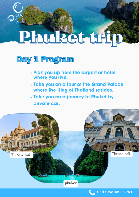 Thailand Phuket Trip (4days 3nights) - Key Points