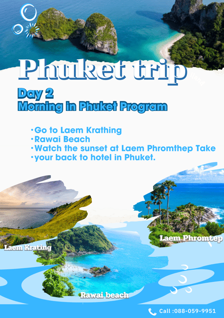 Thailand Phuket Trip (4days 3nights) - Itinerary Day 1