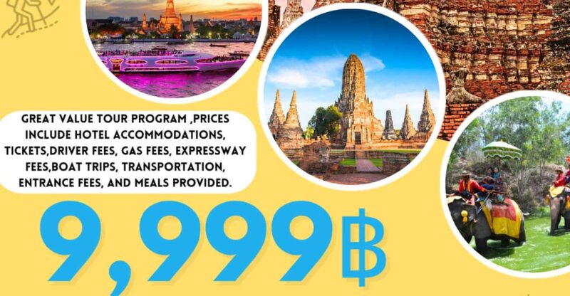 Thailand Travel Trip (Ayutthaya 2days 1night) - Lunch and Souvenir Shopping