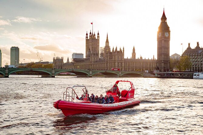 Thames Rockets Sunset London Speedboat Experience - High-Octane Speedboat Ride