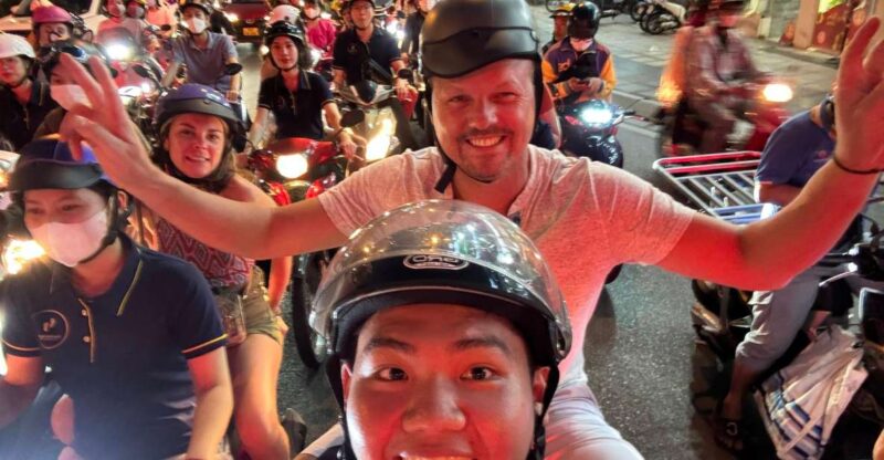 The 10 Tastings of Saigon: Night Street Food Tour By Scooter - Riding the Scooter Adventure