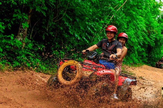 The Best Adrenaline Park! Atv´S Ziplines & Cenote Swim Experience From Cancun - Zipline Adventure and Thrills
