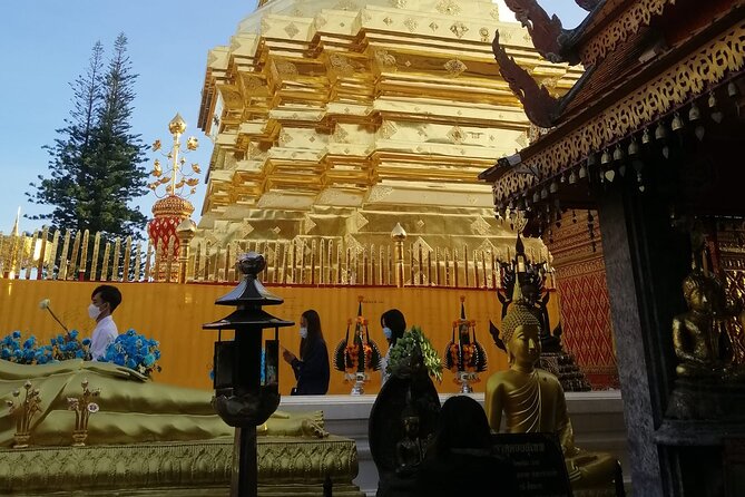 The Best Full Day Tour: Doi Suthep, Wat Phalat, Sticky Waterfall - Visiting Wat Phalat
