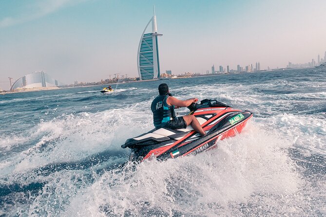 The Best Jet Ski in Dubai - 2 Hours Burj Al Arab - Dubai Marina - Atlantis Tour - Meeting Point Location