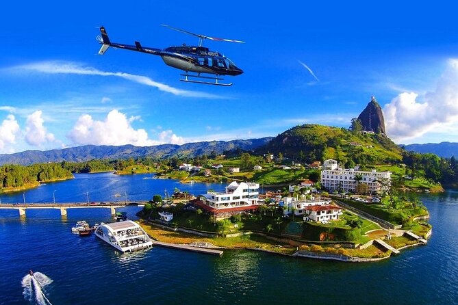 The Best Private Tour to Guatapé and Helicopter Ride + Guatapés Rock +Boat Ride - Inclusions and Pricing