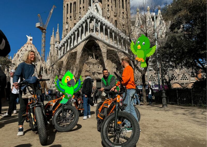 The BEST Unique Guided City Tour Barcelona 2-3h Bike/E-Bike. - Activities Included