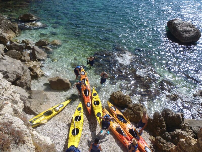 The Calanques National Park Guided Kayak Tour in La Ciotat - Experience Level and Requirements