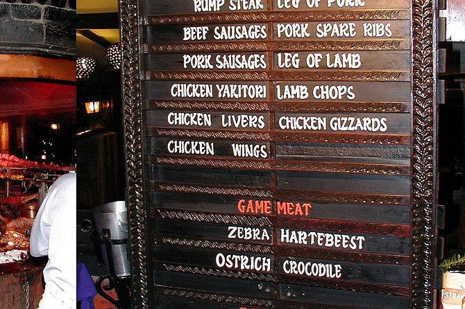The Carnivore Restaurant Experience in Nairobi: Lunch or Dinner - Exotic Meats on Maasai Swords
