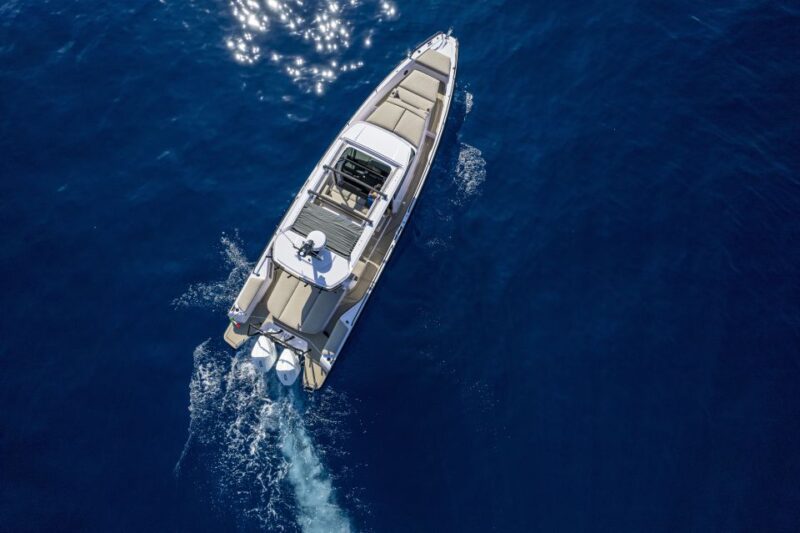 The Fastest All Inclusive Private Motor Yacht in Santorini - Explore the Island of Thirasia