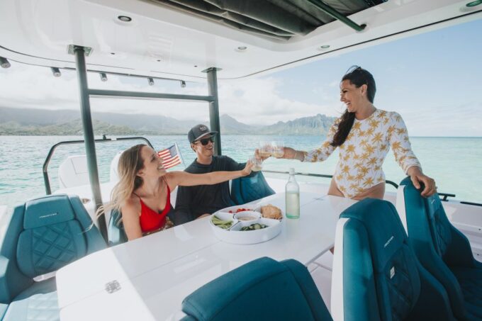 The Fastest All Inclusive Private Motor Yacht in Santorini - Flexible Cancellation Policy