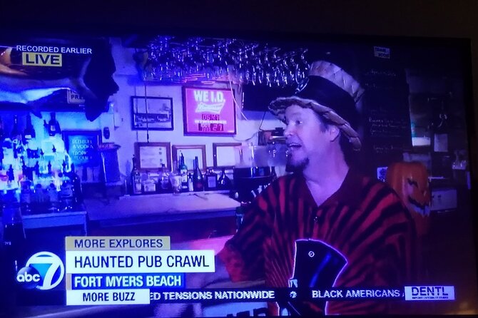 The Fort Myers Beach Haunted Pub Crawl (A Magical History Tour) - Alcoholic Beverages and Dinner Included