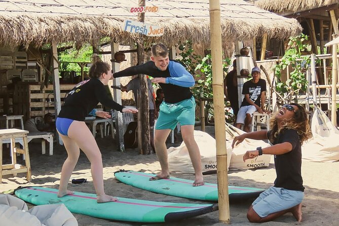 The Funniest Private 2 Hour Surf Lesson, Canggu - Meeting and End Point