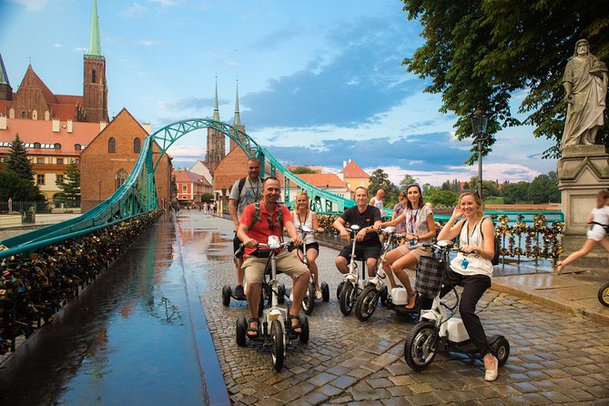 The Grand E-Scooter (3 Wheeler) Tour of Wroclaw - Everyday Tour at 9:30 Am - Gaining a City Perspective