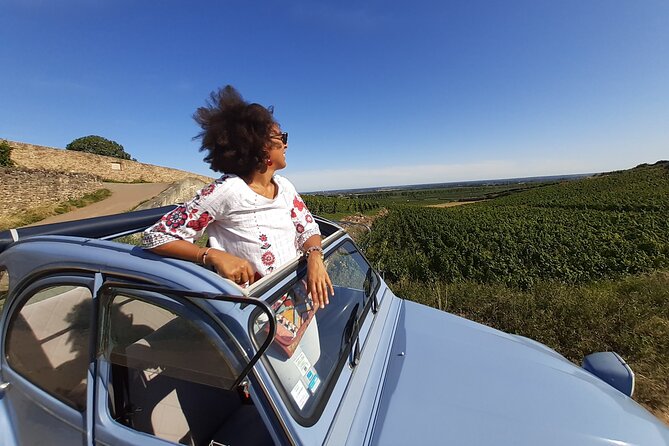 The Grands Crus Route in a Classic French Car + Wine Tasting - 3h - Cancellation Policy