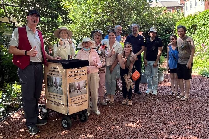 The Great Comedy Magic Walk - Group Size and Recommendations