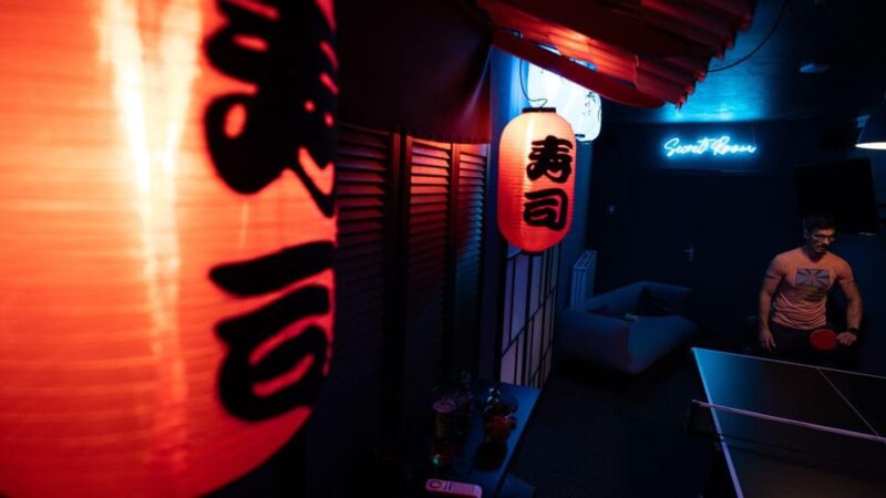 The Hague: Secret Ping Pong Bar, Speak Easy Table Tennis Bar - Competitive and Social Atmosphere