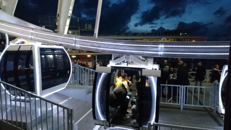 The Hague: the Pier Skyview Ticket With Drink and Snack - Comfortable Climate-Controlled Gondolas