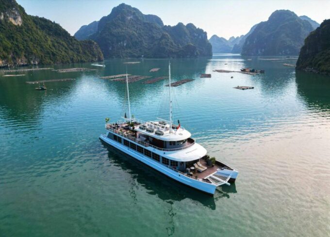 The Halong Catamaran Premium Cruise - Full Day Cruise Trip - Lan Ha Bay Exploration