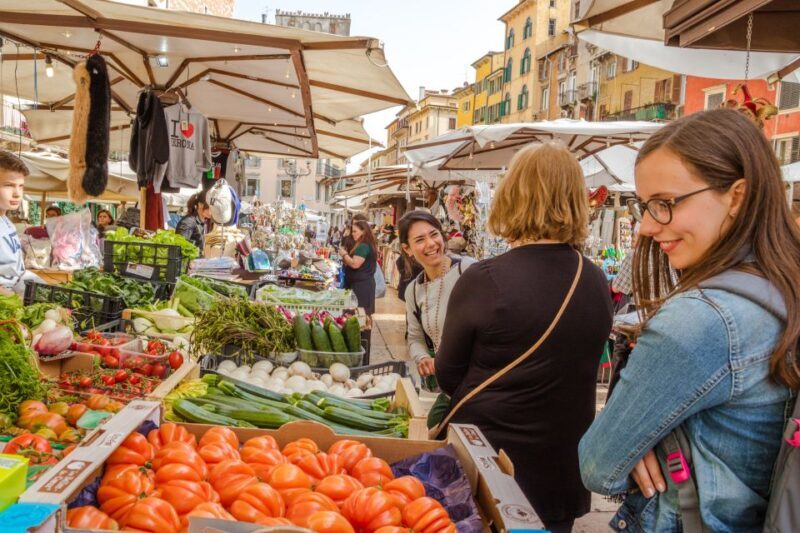 The Highlights of Verona Small Group Walking Tour - Strolling Through Piazza Erbe