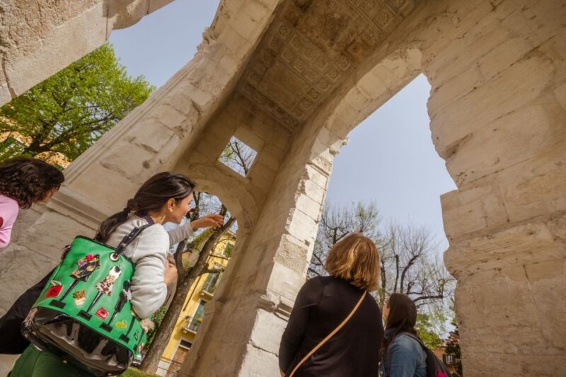 The Highlights of Verona Small Group Walking Tour - Admiring Torre Dei Lamberti