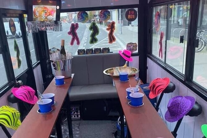 The Hippy Bike Fully Enclosed Party Bike Tour (Individual Seats) - Meeting Location