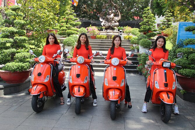 The Insiders Saigon With Female Ao Dai Riders Vespa 4,5 Hours - Meeting and Pickup