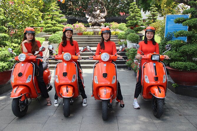 The Insiders Saigon With Female Ao Dai Riders Vespa 4,5 Hours - Additional Information