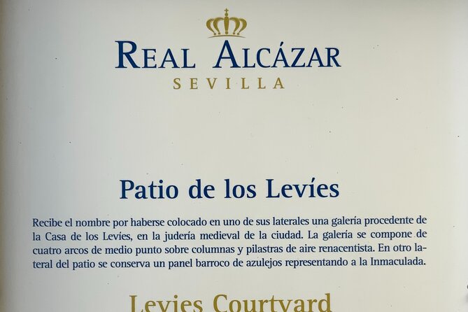 The Jewish Alcazar - Accessibility and Amenities