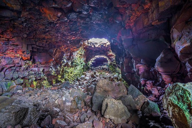 The Lava Tunnel Tour - Raufarholshellir - Exploring the Lava Tunnel