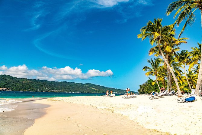 The Limon Waterfall and Bacardi Island Tour From Punta Cana With Lunch Included - Bacardi Island Beach Visit