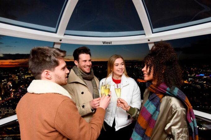 The London Eye Champagne Experience - Duration and Priority Boarding