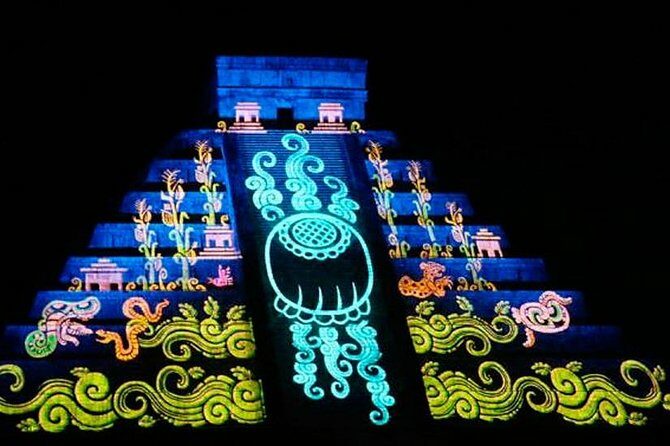 The majestic night show of kukulkan in Chichen Itza Valladolid & Cenote included - Key Points