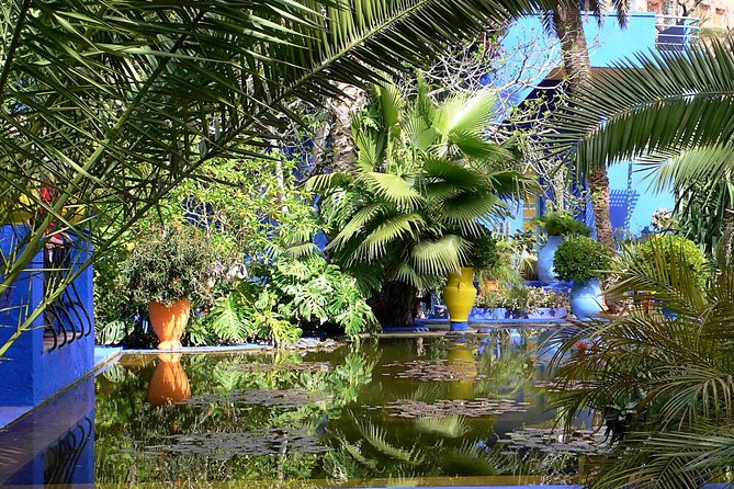 The Majorelle Garden With Ticket and the Palm Grove on Camelback - Key Points