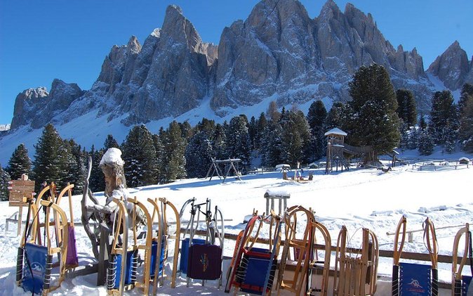 The Most Famous Sledge Slope in the Dolomites and a Panoramic Tour by Car - Reservation and Booking
