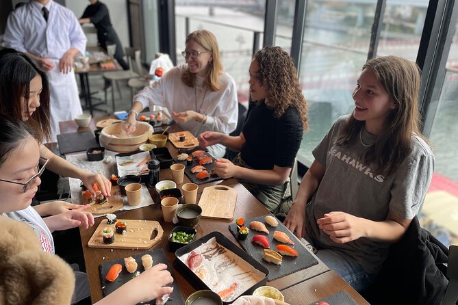 The Most Popular Sushi Making Experience. Cooking Class in Tokyo. - Accessibility Details