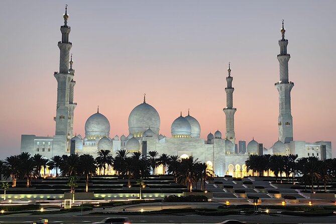 The Most Starling Sunset Tour Abu Dhabi Sheikh Zayed Mosque - Pickup Information