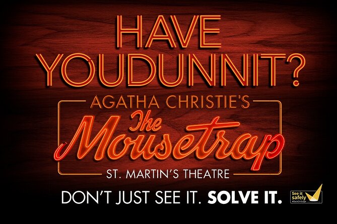 The Mousetrap Theater Show Tickets - Audience Considerations