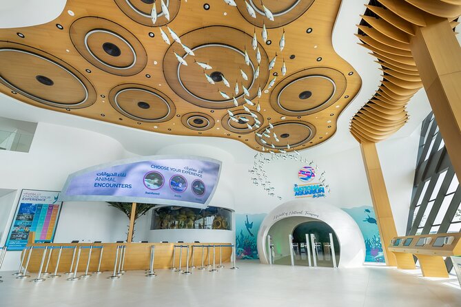 The National Aquarium Abu Dhabi Admission Tickets - Ticket Redemption Information