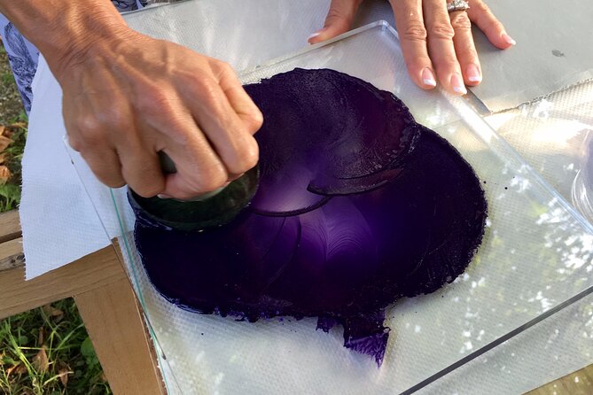 The Natural Color Creation and Xylography on Paper - Learning Natural Color Creation