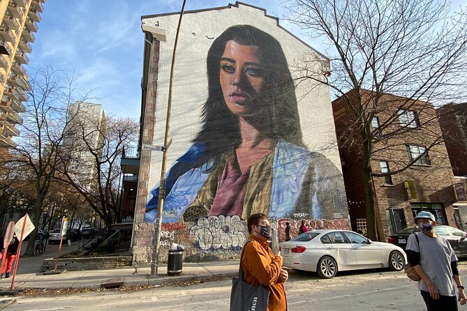 The Original Montreal Mural Arts Tour by Spade & Palacio - Local and International Artists