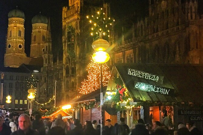 The ORIGINAL Munich Christmas Market Festive Wine Tour -With Food - Meeting and End Points