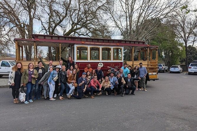 The Original Napa Valley Wine Trolley Up Valley Castle Tour - Cable Car Transportation