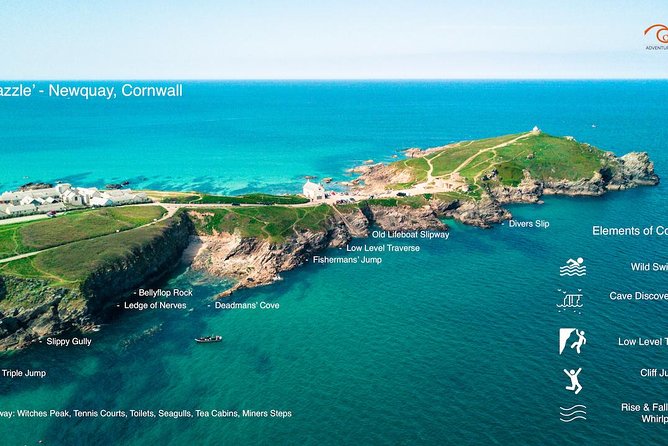 The Original Newquay: Coasteering Tours by Cornish Wave - Inclusions and Gear Provided