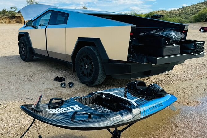 The Original Tesla Cybertruck/Jetsurf Tour in the Sonoran Desert - Exploring the Sonoran Desert