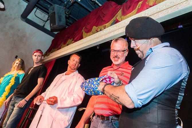 The Outta Control Magic Comedy Dinner Show in Orlando - Lazer-tag Upgrade